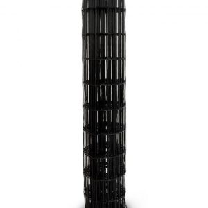 Aitaverkko 1,0x25m musta 100x50mm