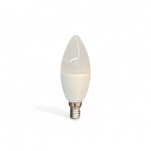 Lämminvalkoinen E14-kantainen LED-kynttilälamppu – 4,9W CRI97