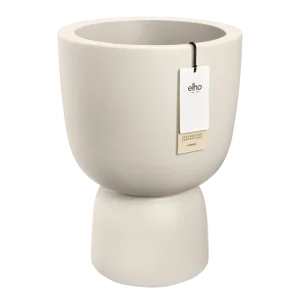 Elho Amber Coupe 35, linen white