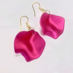 Eva korvakoru, pinkki metallic