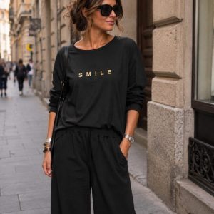 SMILE-paita – musta