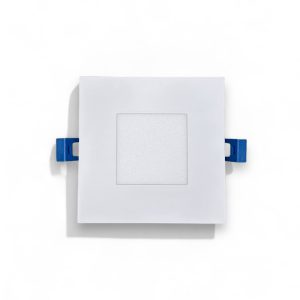 Neliö luonnonvalkoinen himmennettävä LED-panelivalo 9W – 121x121mm