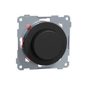 Valonsäädin Elko One, 370W, 1-200VA, uppoasennus, musta