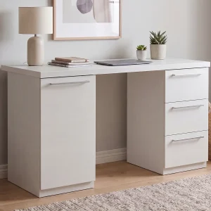 Kotimainen RIN Työpöytä 130×59 cm valkomänty
